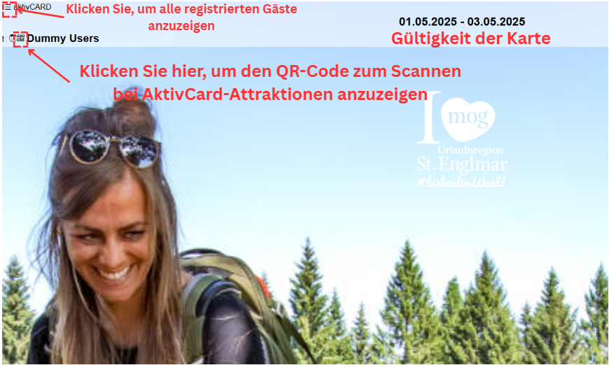 Wie wird die AktivCard benutzt?