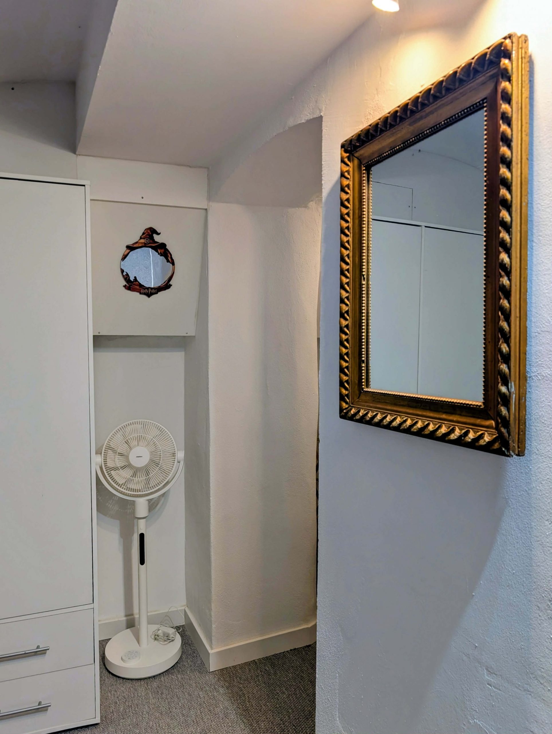 Fan in the bedroom